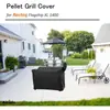 Funda para barbacoa exterior más vendida transfronteriza, duradera y a prueba de polvo, adecuada para jardines y patios, hecha de tela Oxford 210D, funda protectora impermeable