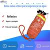 Bolsa de Corda Salva-Vidas Marinha Portátil Fluorescente Flutuante na Água para Exterior Refletiva Polipropileno Corda Flutuante Cabo de Arremesso Resgate Veicular