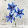 3 Lírios Artificiais, Buquê Feito à Mão para Casamentos, Flores Decorativas Artificiais, Arranjos de Casamento Atacado, Arranjos de Flores de Chão