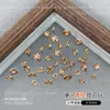 Decorações Explosivas para Unhas Cor Champagne com Zircônia, Doces de Rocha Ovos de Pombo, Em Forma de Coração, Quadrado Gordinho, Melard, Pedras Strass Irregulares para Nail Art Atacado