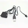 Lámpara de atmósfera EL fría de color para coche, luz LED fría de borde, USB, luz fría de fábrica para coche