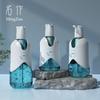 500ml Press Conditioner Round Bottom Lotion Bottle 300ml 400ml Hidratante Shampoo Bottle Shower Gel Bottle