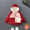 Ropa para Niños Nueva Chaqueta de Terciopelo para Niñas Ropa de Invierno 2025 Abrigo de Algodón Cálido para Niños Estilo Occidental Parka Gruesa para Bebé