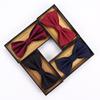 Traje Formal para Hombre Corbata Roja Boda para Hombre Rojo Novio Padrino Boda Británica Camisa Negra Lazo