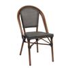 Fabricante Foshan, silla alta retro para bar, silla para cafetería al aire libre, tienda de té con leche, mesa y silla al aire libre, venta al por mayor