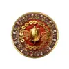 Adesivos decorativos de moeda de cobre e tartaruga dourada atualizados para fundos de aquário; estes adesivos mudam de cor quando expostos à água e dizem trazer boa sorte e prosperidade de todas as direções