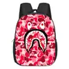 Mochila Escolar Nueva Modelo Tiburón Transfronteriza para Niños Estudiante Portátil Gran Capacidad Guardería Mochila Reductora de Carga Almacenamiento Venta al por Mayor