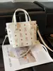 Bolso de Hombro Cruzado de Moda Estampado Lujo Ligero 2026 Nuevo de Moda Casual Simple para Mujer Bolso Cubo