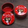 Caja Redonda de Hojalata para Dulces de Boda Caja Metálica para Dulces Caja para Dulces de Boda Caja Redonda de Hojalata para Dulces de Boda Caja de Boda