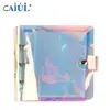 Álbum de Fotos Polaroid Transparente con Purpurina, Hojas Sueltas de 4 Pulgadas, 50 Piezas, Álbum de Fotos, Almacenamiento de Entradas de Cine, Portatarjetas Postales