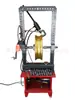 Máquina moldeadora de ruedas de motocicleta, máquina reparadora de deformación de llantas de locomotora, máquina correctora de anillos de acero de aleación de aluminio para carreras