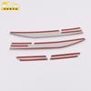 Adecuado para 19 T77 tiras de moldura de red inferior central T77 acero inoxidable parachoques delantero red central parche accesorios de modificación de apariencia