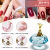 Soporte para uñas japonés para práctica de arte de uñas, soporte para uñas con base de diamante, piezas de arcilla para uñas, estante de práctica para exhibición de trabajos de arte de uñas de barro