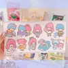 Al por mayor punto a punto DIY caricatura taza de agua PP Jade GUI perro perro de orejas grandes pegatina etiqueta para cuenta manual personalizada pegatina personalizada
