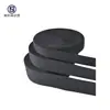 Banda Elástica Gruesa Elástica de Nylon Doble Cara Cepillada Negra y Blanca de 1-8 cm en Stock Venta al por Mayor Banda Elástica Ancha Suave para Cintura