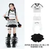 Trajes de jazz para niñas, atuendos de street dance infantiles modernos y geniales, ropa elegante de práctica y para actuaciones de jazz para niñas