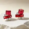 Brincos Cubo Geométricos de Luxo Leve, Design de Nicho, Modernos e Versáteis, Brincos de Alto Padrão com um Toque de Sofisticação, Moda de Luxo Leve, Versátil