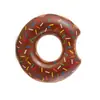Suministro de fábrica Anillo inflable de PVC para natación infantil 60cm Anillo flotante inflable Anillo pequeño azul
