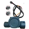 Sensor de flujo para calentador de agua, gama completa de accesorios para gas, caldera mural, controlador de temperatura constante, interruptor de flujo, caudalímetro de efecto Hall
