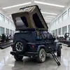 Tienda de Techo Triangular Plegable Integrada de Aleación de Aluminio para Coche/SUV para Viajes por Carretera Acampada Plegable de Carcasa Dura