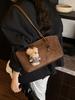 Bolso de Mano Vintage Mate para Mujer 2026 Nuevo Otoño e Invierno Versátil Bolso de Hombro/Debajo del Brazo Bolso Tote para Viajes