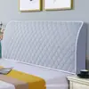 Funda acolchada engrosada anti-colisión para cabecera, Respaldo de cama elegante, Funda protectora para cabecera, Funda protectora de algodón simple y moderna