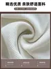Pantalones de Traje de Pana Marrones para Mujer Otoño e Invierno 2025 Nuevo Estilo Forrados de Polar Engrosados Holgados Caídos Casuales de Pierna Ancha
