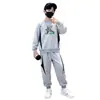Conjunto para Niños 2026 Sudadera de Verano Pantalones Largos Niños Medianos y Grandes Ropa Infantil Suelta de Dos Piezas Elegante Adolescente Deportivo