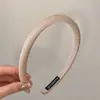 Diadema de Estilo Fresco de Lujo Ligero, Diseño de Esponja Fina, Accesorio para el Cabello de Gama Alta, Diadema de Colores para Mujeres, Venta al por Mayor, Diadema de Corona Alta para Lavarse la Cara