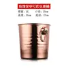 Balde de gelo espesso de aço inoxidável, suprimentos para bar KTV, balde de champanhe, recipiente comercial para cubos de gelo, balde de cerveja criativo