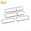 Adecuado para 21 Crown Land Aire acondicionado superior Salida de aire Anillo brillante Adhesivo decorativo de acero inoxidable Suministros de repuestos para automóviles