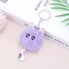 Encantador Dibujo Animado de Celebridad de Internet Colgante de Llavero de Peluche para Mochila Cadena de Teléfono Accesorio Pequeño