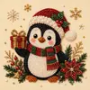 Pintura de Diamante Pérola 5D Tema de Natal DIY Desenho Animado Papai Noel Árvore de Natal Kit de Pintura Decorativa Atacado