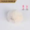 Bolas de Pelo de Rabo de Coelho Plug Anal de Silicone, Plug Anal de Treinamento Destacável, Adereços de Sexo, Produtos para Adultos Femininos, Brinquedos Sexuais