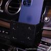 Caja de almacenamiento para salida de aire de coche con forma de diamante, caja de almacenamiento multifuncional de cuero para coche, caja de almacenamiento para teléfono móvil con salida de aire