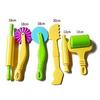 Kit de bricolaje transfronterizo de 20 piezas para niños, con moldes de animales de plastilina de colores creativos, rodillo, rodillo de amasar, 24 herramientas