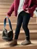 Bu Mi Er Outono Inverno Novo Macacão Infantil Feminino Emagrecedor Estilo Coreano Roupa Externa Lã de Cordeiro Quente
