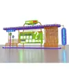 Estação ao ar livre com assentos de lazer e instalações decorativas, fábrica de produção de adereços fotográficos para pontos de ônibus comerciais