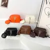 Estilo Coreano 2026 Nova Tendência Personalidade Bolsa Mãe e Filho Estética Casual Simples Bolsa Transversal Texturizada Elegante Ombro Único Pequena Quadrada