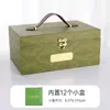 Caja de Regalo de Pastel de Luna del Festival del Medio Otoño Verde Caja de Regalo Portátil Caja de Regalo para Acompañar a la Dama de Honor de Boda Caja de Regalo del Día de San Valentín Venta al por Mayor
