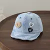 Gorra de béisbol para bebé con forma de corazón, estilo fino, primavera y otoño, sombrero de sol de ala suave para niños y niñas, nuevo estilo 2026, sombrero de sol de pequeño vaquero.