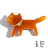 Broche de Garra de Gato Acrílico para Mujer, Lindo Diseño de Gato Dibujo Animado Colgante, Pequeño Regalo Hecho a Mano DIY, Pin Creativo