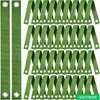 Amazon cross-border jardinagem amarração suporte de mudas fixação cinto verde nylon olho de ar árvore à prova de vento cinto de árvore