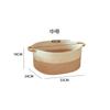 Cesta de almacenamiento de cuerda de algodón simple de estilo nórdico, cesta de almacenamiento de juguetes para niños, barril de almacenamiento tejido para el hogar, caja de almacenamiento de artículos diversos