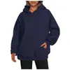 Sudadera con capucha para mujer Amazon Transfronteriza Europea y Americana 2024, Top Casual con Bolsillo, Suéter Holgado, Corte Holgado