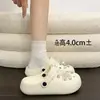 Design Brilhante de LuxoLeve Estilo Birkenstock 2026 Feminino Verão DIY Estrelado Férias ao Ar Livre Tamancos