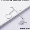 Mini Llavero Colgante de Raqueta de Metal Raqueta de Bádminton Raqueta de Tenis Club Pequeño Regalo Juguete de Raqueta Artificial