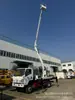 Liberación de marca azul manivela 13 m vehículo de trabajo aéreo potencia Valla publicitaria equipo de comunicación reparación vehículo de trabajo aéreo