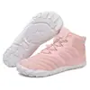 Nuevos Zapatos de Algodón para Hombre Talla Grande, Zapatos Gruesos para Senderismo al Aire Libre, Botas de Nieve de Terciopelo de Invierno, Zapatos para Mujer, Zapatos de Senderismo de Caña Alta