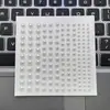 Adesivos de Diamante Autoadesivos Acrílico Transparente Adesivos Decorativos para Rosto e Testa de Crianças Adesivos de Pérola Adesivos de Cristal Gema DIY
